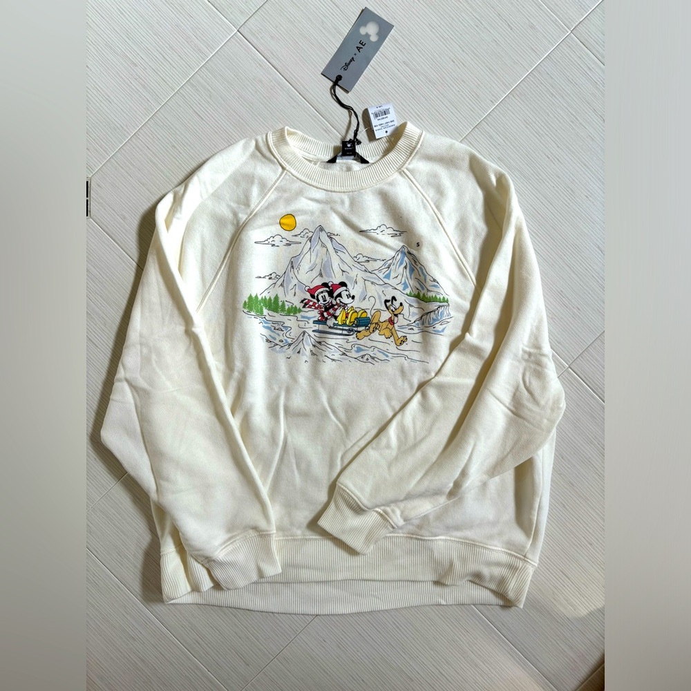 NWT Disney + AE Christmas Sweater
